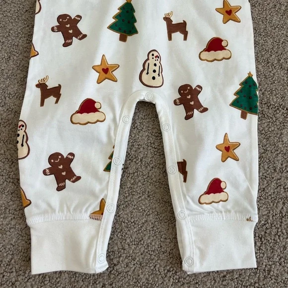 Monica & Andy Christmas Holiday Cookies On The Go One Piece Baby Size 9-12M New - Picture 5 of 8